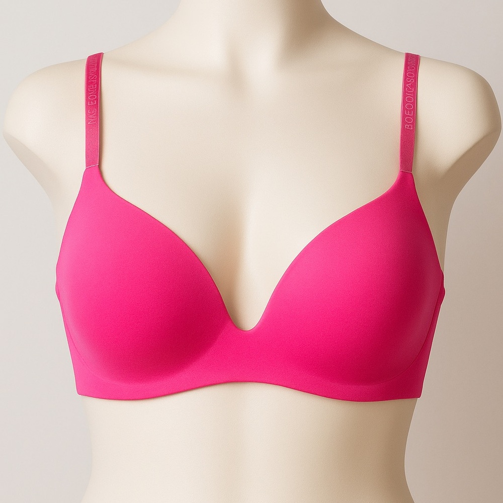 Victoria’s Secret Pink T-Shirt Bra 38DD Lightly Lined Wireless Comfort